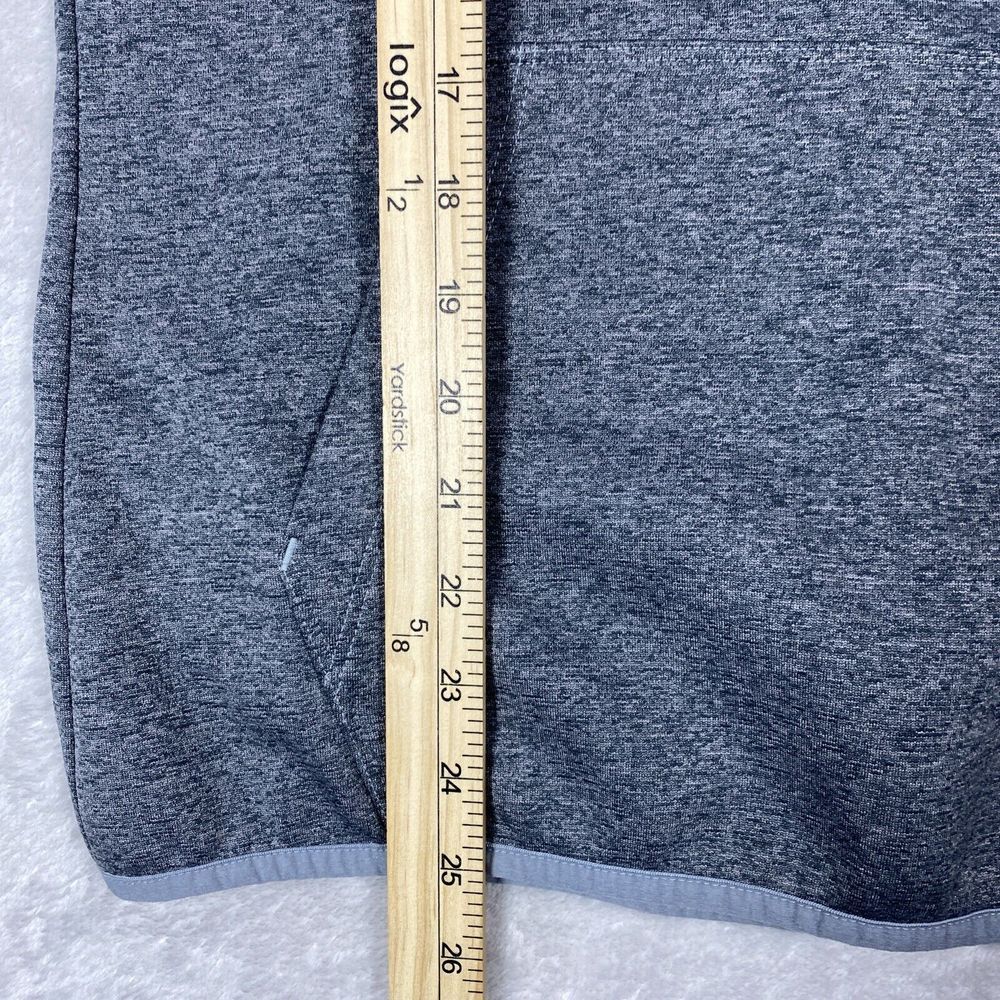 The North Face Hoodie Sweatshirt Women Size Medium Gray/ Maroon Pullover - Picture 5 of 8